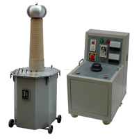 Transformador de prueba HV sumergido en aceite Zhiwei, prueba de voltaje de resistencia de frecuencia de potencia, probador de hipot AC/DC