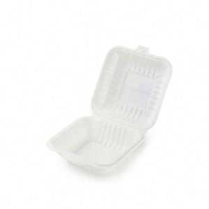 Emballages alimentaires jetables biodégradables, écologiques, résistants à l'eau et à l'huile, boîtes à lunch bento en amidon de maïs pour la vente en gros aux restaurants - Product Image 2