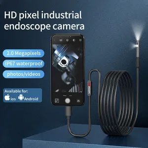 Caméra d'inspection endoscopique <span class=keywords><strong>INSKAM</strong></span> W300 3.1 Micro USB/Type-C, étanche IP67, éclairage LED, compatible IOS/<span class=keywords><strong>Android</strong></span>, mini - Product Image 2
