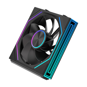 Ventilateur de jeu pour ordinateur Lovingcool, nouveau style, double couche, surface miroir, synchronisation ARGB, ventilateur silencieux, refroidissement rapide, ventilateur de processeur, fabrication personnalisée - Product Image 5