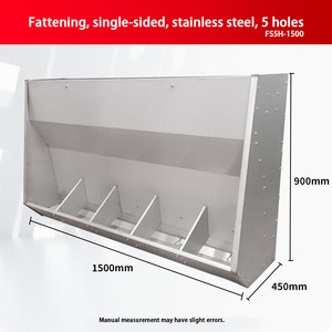 Giá bán buôn thép không gỉ trang trại dài đôi hoặc một bên trung chuyển tự động lợn trung chuyển cho trang trại lợn - Product Image 3