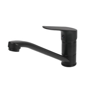 Rubinetto Monocomando Moderno Nero Opaco di Tendenza, Adatto per Lavello Cucina, <span class=keywords><strong>Lavabo</strong></span> e Doccia, in Lega di Zinco Massiccia - Product Image 6
