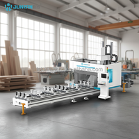 Machine de fraisage CNC à 5 axes JUNRAN pour le travail du bois, machine automatique de fabrication de chaises de haute précision