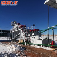 Ligne de traitement automatique de sable de quartz pour le fracturation d'hydrocarbures, équipement en acier inoxydable haute efficacité