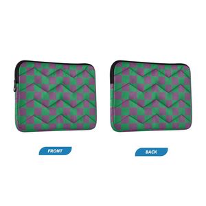 Nouvel arrivage de sacoches vertes et violettes personnalisées à carreaux pour <span class=keywords><strong>ordinateur</strong></span> Messenger <span class=keywords><strong>Accessoires</strong></span> pour <span class=keywords><strong>ordinateur</strong></span> <span class=keywords><strong>portable</strong></span> Grille de protection Housse pour <span class=keywords><strong>ordinateur</strong></span> <span class=keywords><strong>portable</strong></span> - Product Image 2