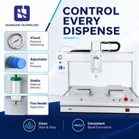 Robot de distribution motorisé contrôlé Guangxin, distributeur automatique d'adhésif pour ligne de production SMT, revêtement de circuits imprimés