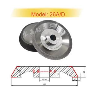 Meules d'angle en acier au tungstène sur mesure pour grandes quantités, grain 60/80, haute dureté, liées à la résine, pour métaux ferreux, prix avantageux - Product Image 4