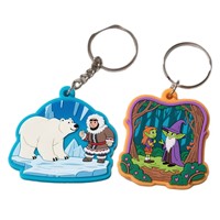 Llavero de PVC Suave Personalizado / Llaveros de Goma Suave / Llavero de Silicona 2D/3D con su Logotipo o Nombre