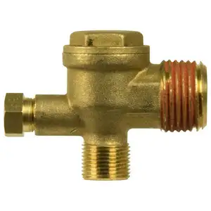 Valve Schrader de gonflage d'air de 6MM avec pousser pour connecter