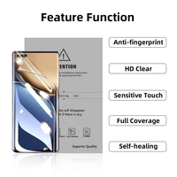 Lámina de Hidrogel Autocurable Universal de 120x180 mm para Máquina de Corte Inteligente, Protector de Pantalla Suave de TPU