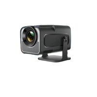 Projecteur portable HY320mini 200 ANSI Lumens, Smart Android 11, 1080P LCD, format de poche, 3 lentilles en verre, compatible Internet, 3D, pour la maison, 1 Go de RAM