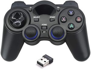 Venta al por mayor de fábrica 2,4G <span class=keywords><strong>Joystick</strong></span> inalámbrico Smart TV Box Android Game <span class=keywords><strong>Controller</strong></span> para P3 PC360 Steam Teléfono móvil Compatible - Product Image 2
