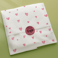 Papier de soie d'emballage de marque imprimé de logo écologique personnalisé pour vêtements papier de soie au beurre papier de soie