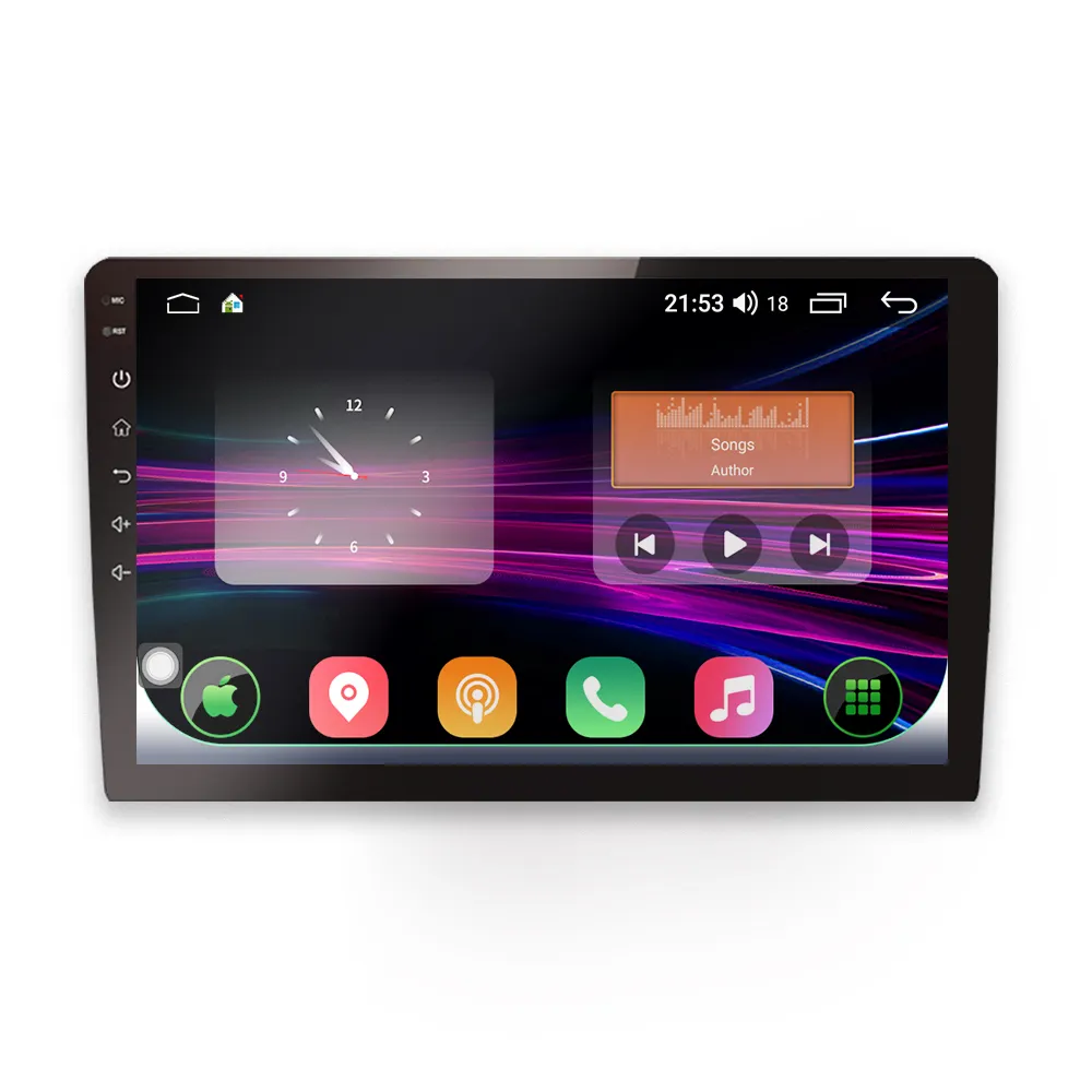 Radio Android 2Din de haute qualité avec CarPlay GPS FM WIFI IPS écran tactile DSP Auto Radio