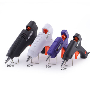 <span class=keywords><strong>Pistolet</strong></span> à <span class=keywords><strong>colle</strong></span> électrique DIY en plastique à température unique avec cordon et mini <span class=keywords><strong>pistolet</strong></span> à <span class=keywords><strong>colle</strong></span> thermofusible - Product Image 2