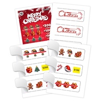 Billets de jeu à gratter à gagner instantanément, impression numérique à 3 fenêtres, conception gratuite incluse