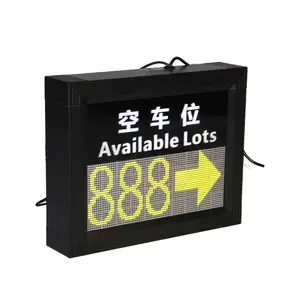 Prinsip RS485 Kecil LED Display Layar Indoor untuk Parkir Sistem Informasi Bimbingan