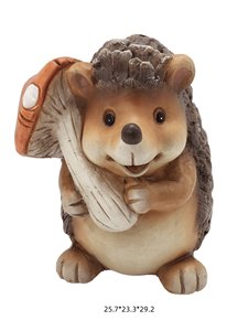 Decorazione Natalizia da <span class=keywords><strong>Giardino</strong></span> a Forma di <span class=keywords><strong>Riccio</strong></span> in Resina, Scultura Animale Realistica Dipinta a Mano, Ornamento Venduto Direttamente dalla Fabbrica - Product Image 5