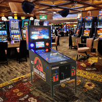 Machine de jeu d'arcade de flipper virtuel 4K Baby Bear de 49 pouces, 3 écrans, à monnayeur, pour centres de jeux de flipper, avec cabinet en métal et fer