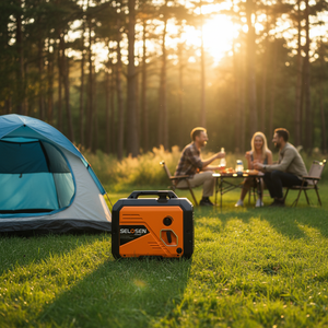 Watt Super Quiet <b>Generator</b> 3kW Gasoline Portable <b>Generator</b> 110V 220V Silent for Home Backup and Camping - Product Image 4