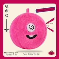 Jouet créatif en peluche pour bébé, design mignon, en polyester avec noyau intérieur en PVC, unisexe, pour bébés de 0 à 24 mois