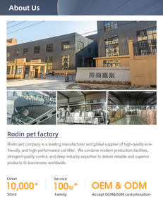 Vendita calda forniture per animali domestici lettiera per gatti Tofu deodorizzazione ad assorbimento d'acqua sana lettiera naturale per gatti - Product Image 5