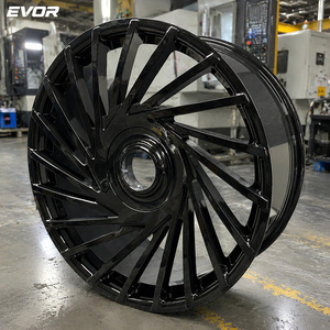 EVOR Dövme Alüminyum Konkav Özel Alaşım Jantlar Monoblok 5x114.3 - Product Image 5