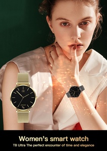 Reloj Inteligente de Lujo para Mujer T8 Ultra 2025, Pantalla AMOLED HD de 1.19 Pulgadas, Frecuencia Cardíaca, Llamadas por Bluetooth, Resistente al Agua, Compatible con Polaco, Checo, Húngaro - Product Image 5