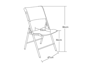<span class=keywords><strong>Tavolo</strong></span> e Sedie Pieghevoli in Plastica Bianca per Eventi e Matrimoni, Uso <span class=keywords><strong>Esterno</strong></span>, Struttura in Acciaio, per Conferenze, Vendita all'Ingrosso - Product Image 5