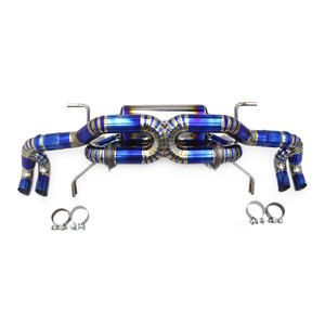 Tubos de <span class=keywords><strong>Escape</strong></span> Catback de Titanio OBM para <span class=keywords><strong>Lamborghini</strong></span> Gallardo 5.2 LP550/LP560/LP570 2008-2016, Sistema de <span class=keywords><strong>Escape</strong></span> Deportivo con Válvulas - Product Image 1