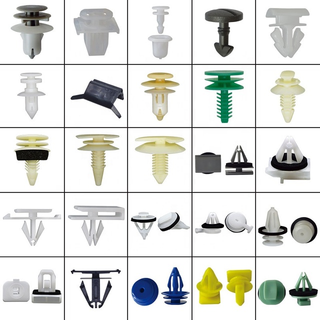 D616 Auto Fastener Kit Car Plastic Nylon Fixing Clip Rivet