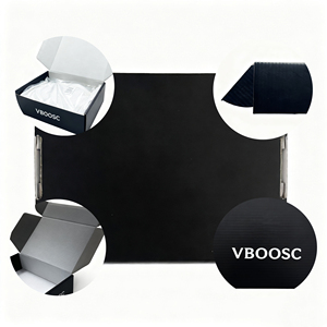 Tùy Chỉnh Màu Sóng Hộp Bưu Phẩm Nhà Sản Xuất Biểu Tượng Tùy Chỉnh Bền Trang Phục Bao Bì Cho Vải Ăn Mặc May Hộp Bưu Chính - Product Image 3