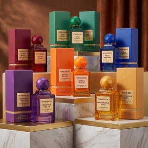 น้ำหอม OEM Gourmand Fruity สำหรับผู้หญิง กลิ่นพีชสุก ขนาด 50 มล. บอดี้สเปรย์โคโลญจน์ น้ำหอมดีไซเนอร์ - Product Image 5