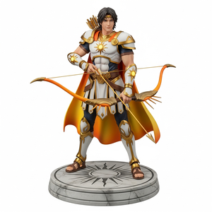 Figurine personnalisée en résine PVC 3D, Série Héros Mythiques, Statue de collection, Ornement de bureau, Décoration de modè<span class=keywords><strong>le</strong></span> - Product Image 4