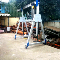 Portique portatif en aluminium de faible puissance de la grue 1000kg de portique 400kg 500kg