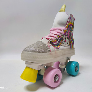 Chaussures de patins à roulettes licorne en toile pour <span class=keywords><strong>Junior</strong></span>, fourniture directe d'usine - Product Image 2