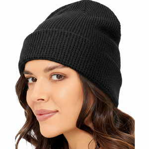 Gorro Largo Holgado, Transpirable, Extremadamente Cómodo, Unisex, de Marca Personalizada, Único, de Punto Trenzado, Ligero y Elegante, en Diferentes Estilos - Product Image 1