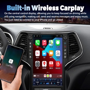 Radio con Pantalla Android Tesla de 13.6 Pulgadas 2DIN para Jeep Grand Cherokee 2014-2020, GPS, Carplay, Reproductor Multimedia para Auto, Video, Estéreo, Navegación - Product Image 2