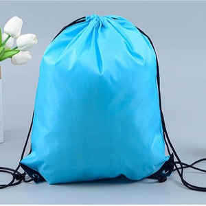 Manufacturer Custom Sports Waterproof Polyester Oxford Cloth Drawstring Backpack with Colorful Design and Custom Logo/Graphic