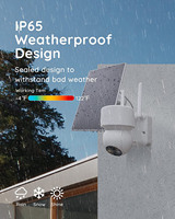 3MP Spotlight Wifi Cctv Camera Solar Panel Security Battery Camera Wifi Outdoor with AI Detection