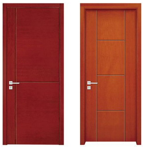 Porta Interna Moderna Insonorizzata in Legno Massello di Noce Verniciato, Stile Minimalista, Personalizzata su Misura per Uso Residenziale, Garanzia 3 Anni - Product Image 3