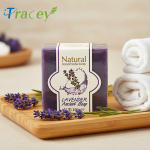 <span class=keywords><strong>Savon</strong></span> artisanal naturel à la <span class=keywords><strong>lavande</strong></span>, aux herbes anciennes, biologique, blanchissant, antibactérien, anti-acné, nettoyant en profondeur, pour le bain, 100g - Product Image 1