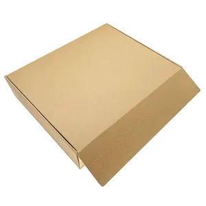 Luxury Hot Foil Corrugated Self Seal Postal Red Mailing Carton Self Adhesive Tear Away Strips Shipping Zipper Gift Box