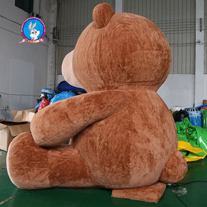 Orso di peluche gonfiabile personalizzabile, modello animale in tessuto Oxford e peluche, per uso in parchi divertimento - Product Image 3