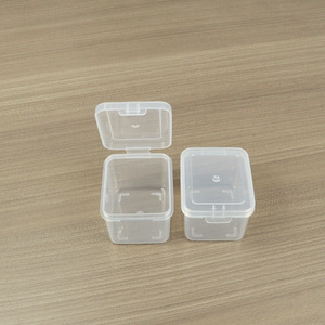 Plastic Transparent <b>Storage</b> <b>Box</b> Square With Lid For Desktop Organizing <b>Small</b> Parts Tools Fishing Gear Accessories - Product Image 4