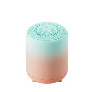 C11 Mooie Prom Geschenken Voor Meisjes Macaron Kleurrijke Mini Draadloze Draagbare Plastic Subwoofer Bluetooth Speaker Met Fm Radio