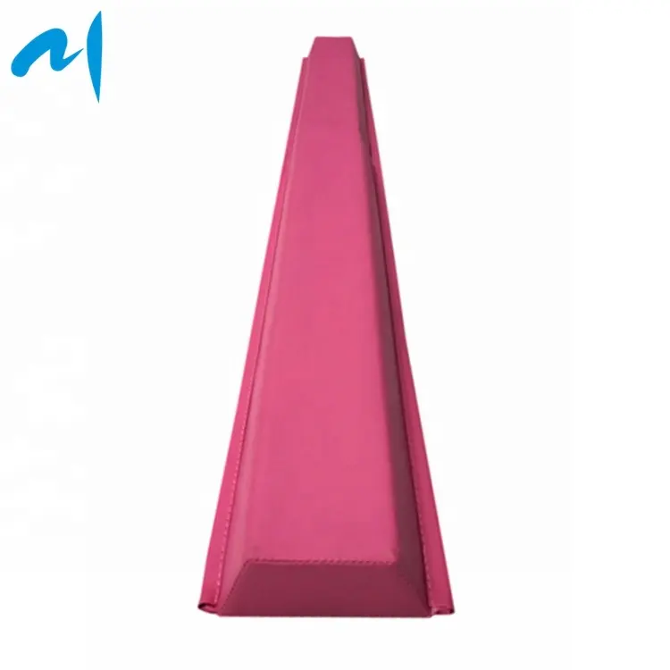 Presenteert Voor Kerst 6FT Roze Anti-Slip Vinyl Cover Vouwen Gymnastiek Evenwichtsbalk