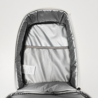 Lot de 25 sacs à lunch isothermes jaunes en seersucker à rayures, sacs isothermes pour le déjeuner, sacs fourre-tout DOM106-344