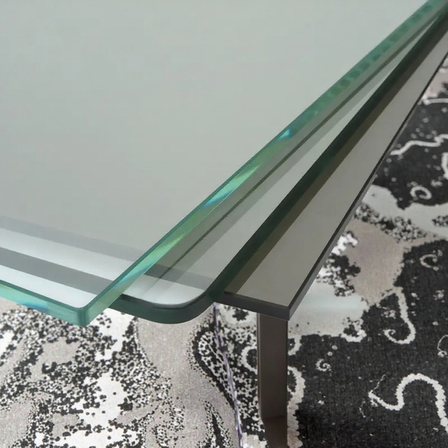 Round Tempered Glass Table Top 1/4'' 1/2'' 3/8" Thick Flat Beveled Polished Edge