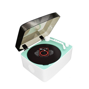 Lecteur <span class=keywords><strong>CD</strong></span> rétro multifonction personnalisé en usine, haut-parleur Bluetooth pour musique prénatale, lecteur <span class=keywords><strong>CD</strong></span> portable pour étudiants, cadeau d'anniversaire - Product Image 3